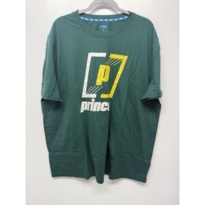 New Prince Pickleball Men's Green T-Shirt‎ Size XXL #31